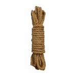 Ouch By Shots Shibari Bondage Rope 10 m by EasyToys - Soft Cotton, Durable Juodas Rope