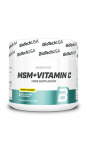 Biotech MSM+Vitamin C 150 g. (Citrinų skonis)