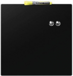 Nobo Kvartetas 36x36 cm, juodas, Magnetinis, drywall - (1903774)
