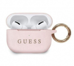 Guess Guacapsilgllp apsauginis dėklas, skirtas AirPods Pro, rožinis