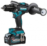 Makita HP001GM201 Smūginis Akumuliatorinis gręžtuvas-suktuvas XGT, 140/68NmNM, be&scaron;epetėlinis variklis, 13mm metalinis griebtuvas, 2X4,0Ah, greitasis kroviklis; MAKPAC lagaminas