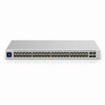 &Scaron;akotuvas UBIQUITI USW-48 UNIFI komutatorius GEN2, 48x gigabito eterneto, 4x SFP, 1GB prievadų, 1,3 colio LCM, optinis tinklo sluoksnis 2