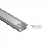 LED profilis su sklaidytuvu, įleidžiamas P024 2000x24.5(17.5)x7mm