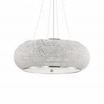Pakabinamas &scaron;viestuvas Ideal Lux Suspended lamp with 14 lights PASHA', E14, baltas
