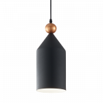 Pakabinamas &scaron;viestuvas Ideal Lux Suspended lamp with 1 light TRIADE, E27, juodas