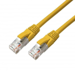 MicroConnect CAT6A UTP 20m geltona LSH
