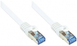 GoodConnections Geri ry&scaron;iai Patchkabel Cat. 6a S/FTP, PiMF halogenfrei 500MHz balta 3m