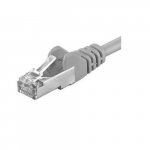 PremiumCord PREMIUMCORD Patch kabelis CAT6a S-FTP, RJ45-RJ45, AWG 26/7 5m pilkas