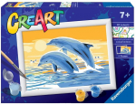 Ravensburger Paint by Numbers Delightful Dolphins