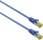 helos ultra flex Patchkabel S/FTP Cat 6a TPE blau 20,0m
