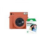 Fujifilm Momentinis fotoaparatas instax SQUARE SQ1 TERRACOTTA Oranžinis+instax SQUARE glossy (10pl)