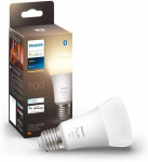 Philips Hue W 9,5W A60 E27 | E27 | 9,5 W | &Scaron;iltas Baltas 2700K | Bluetooth ir Zigbee