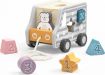 Viga Toys Medinis automobilis, kad patrauktų viga žaislus
