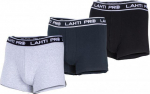 Lahti Pro Trumpikės Vyri&scaron;ki bokser&scaron;ortai juodi, pilki, tamsiai mėlyni, 3 poros, &bdquo;3xl&ldquo;, Lahti