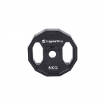 Guma padengtas svoris 30mm inSPORTline Ruberton 5kg