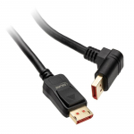 &bdquo;InLine 8K&ldquo; (UHD-2) &bdquo;DisplayPort&ldquo; kabelis, žemyn nukreiptas, juodas - 3 m