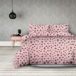 Patalynės komplektas AmeliaHome Patalynė 200x200 cm + 2&times;80x80 cm Pinkpanther AH Madera