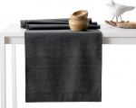 AmeliaHome Staltiesė 30&times;80 cm tamsiai pilka AH VESTA