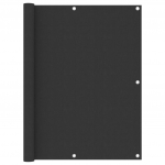 Balkono pertvara, antracito, 120x600cm, oksfordo audinys