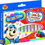 BAMBINO antspaudų ra&scaron;ikliai 12 spalvų