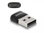 Delock USB 2.0 adapteris USB Type-A ki&scaron;tukinis USB Type-C&trade; juodas