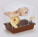 Panama Pet graužikų narvas 27x20,5x25,5 cm baltas/rudas