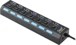 Rebel Adapteris HUB USB 3.0 7