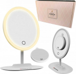 Makiažo veidrodis su LED ap&scaron;vietimu Humanas HS-ML03