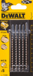 DEWALT JIGSAW Mėlynas 100x2,5mm T101B XPC MEDIENA/PVC /5 vnt.