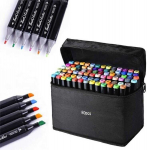 Gotel Dvipusiai markeriai-flomasteriai, 80 vnt