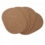 Lumarko cpl. 4 oval washers 40x29cm made of natural cork