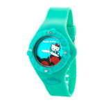 Laikrodis HELLO KITTY HK7158LS-13. Kwarcowy, Kolor žalia. Kobieta.