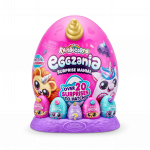 Zuru RAINBOCORNS pliu&scaron;inis žaislas su daugiau nei 20 siurprizų Eggzania, 9258