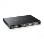 &Scaron;akotuvas ZYXEL XGS2220-54FP, L3 PRIEIGOS JUNGIKLIS, 960 W POE, 40XPOE+/10XPOE++, 48X1G RJ45 2X10MG RJ45, 4X10G SFP+ UPLINK, ĮSKA. 1 YR NEBULAFLEX PRO