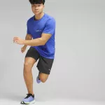 Puma Mar&scaron;kinėliai Vyrams Run Favorite Tee Royal Mėlyna 523387 92