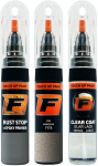Firanto MERCEDES 7773 - TIERRA DEL FUEGO Pilkas BRIGHT Rinkinys: Dažų korektorius įbrėžimų taisymui + Rūdžių modifikatorius + Lakas 15 ml (2002 -2012)