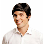 My Other Me Perukas Shine Inline Juoda 60-ieji metai