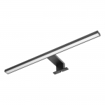 Lubinis &scaron;viestuvas Orno NORTES LED 12W, veidrodinė lempa, 900lm, 4000K, ilgis 50 cm, aliuminis, juoda