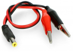 Oem DC ki&scaron;tukas 2.1x5.5mm su krokodilo gnybtais