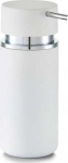RUBBER soap dispenser - baltas, 300 ml, ZELLER