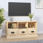 TV staliukas Televizoriaus spintelė, ąžuolo, 100x35x50cm, apdirbta mediena