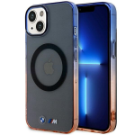 Apple iPhone 14 plus BMW dėklas Gradient Bumper MagSafe (BMHMP14MHTGE) pilkos spalvos