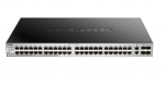 &Scaron;akotuvas D-LINK DGS-3130-54TS, L2+ Managed Switch with 48 10/100/1000Base-T jungtys and 2 10GBase-T jungtys and 4 10GBase-X SFP+ jungtys | D-Link