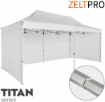 Prekybinė Palapinė 4x8 Balta Zeltpro TITAN