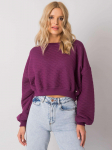 Basic Feel Good Megztinis-RV-BL-7450.64-tamsiai violetinis