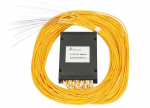 Extralink Optinis skirstytuvas 1:32, 2mm, 1,5m, G657A, ABS modulis, geltona