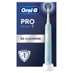 Elektrinis dantų &scaron;epetėlis Oral-B Pro 1 Caribbean Blue Cross Action