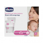 CHICCO 00002257300000 Pieno laikymo mai&scaron;eliai 30 vnt.