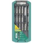 Grąžtas Sukimo antgalių komplektas Wolfcraft 8633000; 17 vnt.