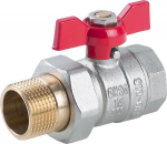 Perfexim Vandens rutulinis vožtuvas WZ DN15 su drugelio sraigtu sustiprintas PHA-005 G1 / 2 (00- 005- 0150- 000)